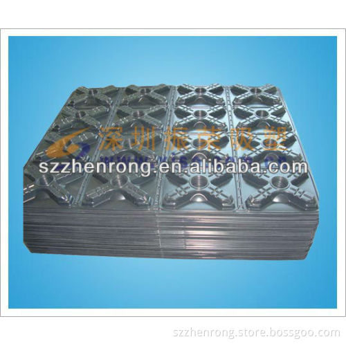 6large square shaped thick Plastic vacuum formed pallet.